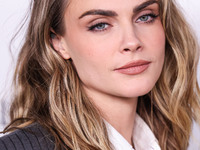 Cara Delevingne arrives at the 19th Annual L'Oreal Paris' Women Of Worth Celebration 2024 held at NeueHouse Hollywood on November 21, 2024 i...