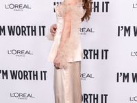 Sophia Bush arrives at the 19th Annual L'Oreal Paris' Women Of Worth Celebration 2024 held at NeueHouse Hollywood on November 21, 2024 in Ho...