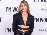 Emma Slater arrives at the 19th Annual L'Oreal Paris' Women Of Worth Celebration 2024 held at NeueHouse Hollywood on November 21, 2024 in Ho...