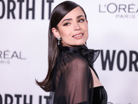 Sofia Carson arrives at the 19th Annual L'Oreal Paris' Women Of Worth Celebration 2024 held at NeueHouse Hollywood on November 21, 2024 in H...