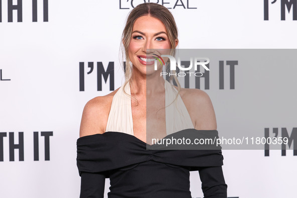 Stassi Schroeder arrives at the 19th Annual L'Oreal Paris' Women Of Worth Celebration 2024 held at NeueHouse Hollywood on November 21, 2024...