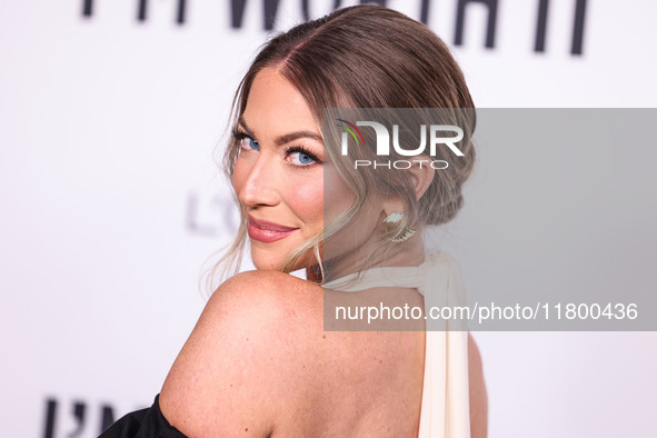 Stassi Schroeder arrives at the 19th Annual L'Oreal Paris' Women Of Worth Celebration 2024 held at NeueHouse Hollywood on November 21, 2024...