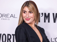 Emma Slater arrives at the 19th Annual L'Oreal Paris' Women Of Worth Celebration 2024 held at NeueHouse Hollywood on November 21, 2024 in Ho...