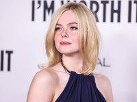 Elle Fanning arrives at the 19th Annual L'Oreal Paris' Women Of Worth Celebration 2024 held at NeueHouse Hollywood on November 21, 2024 in H...