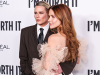 Ashlyn Harris and girlfriend Sophia Bush arrive at the 19th Annual L'Oreal Paris' Women Of Worth Celebration 2024 held at NeueHouse Hollywoo...