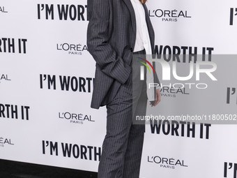 Cara Delevingne arrives at the 19th Annual L'Oreal Paris' Women Of Worth Celebration 2024 held at NeueHouse Hollywood on November 21, 2024 i...