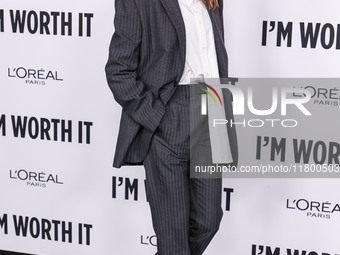 Cara Delevingne arrives at the 19th Annual L'Oreal Paris' Women Of Worth Celebration 2024 held at NeueHouse Hollywood on November 21, 2024 i...