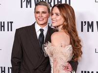 Ashlyn Harris and girlfriend Sophia Bush arrive at the 19th Annual L'Oreal Paris' Women Of Worth Celebration 2024 held at NeueHouse Hollywoo...