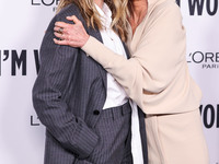 Cara Delevingne and Andie MacDowell arrive at the 19th Annual L'Oreal Paris' Women Of Worth Celebration 2024 held at NeueHouse Hollywood on...