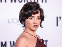 Isabela Moner Merced arrives at the 19th Annual L'Oreal Paris' Women Of Worth Celebration 2024 held at NeueHouse Hollywood on November 21, 2...