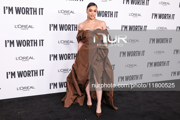 Kristy Scott arrives at the 19th Annual L'Oreal Paris' Women Of Worth Celebration 2024 held at NeueHouse Hollywood on November 21, 2024 in H...