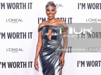 Yvonne Orji arrives at the 19th Annual L'Oreal Paris' Women Of Worth Celebration 2024 held at NeueHouse Hollywood on November 21, 2024 in Ho...