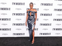 Yvonne Orji arrives at the 19th Annual L'Oreal Paris' Women Of Worth Celebration 2024 held at NeueHouse Hollywood on November 21, 2024 in Ho...