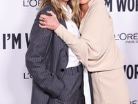 Cara Delevingne and Andie MacDowell arrive at the 19th Annual L'Oreal Paris' Women Of Worth Celebration 2024 held at NeueHouse Hollywood on...