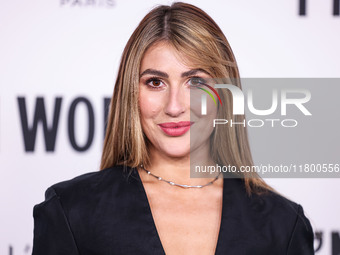 Emma Slater arrives at the 19th Annual L'Oreal Paris' Women Of Worth Celebration 2024 held at NeueHouse Hollywood on November 21, 2024 in Ho...