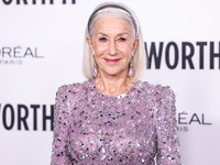 Helen Mirren arrives at the 19th Annual L'Oreal Paris' Women Of Worth Celebration 2024 held at NeueHouse Hollywood on November 21, 2024 in H...