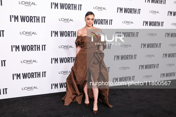 Kristy Scott arrives at the 19th Annual L'Oreal Paris' Women Of Worth Celebration 2024 held at NeueHouse Hollywood on November 21, 2024 in H...