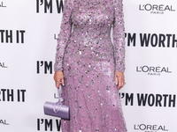 Helen Mirren arrives at the 19th Annual L'Oreal Paris' Women Of Worth Celebration 2024 held at NeueHouse Hollywood on November 21, 2024 in H...