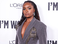 KiKi Layne arrives at the 19th Annual L'Oreal Paris' Women Of Worth Celebration 2024 held at NeueHouse Hollywood on November 21, 2024 in Hol...