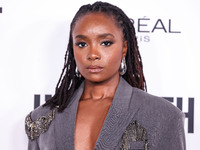 KiKi Layne arrives at the 19th Annual L'Oreal Paris' Women Of Worth Celebration 2024 held at NeueHouse Hollywood on November 21, 2024 in Hol...