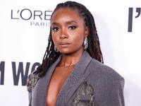 KiKi Layne arrives at the 19th Annual L'Oreal Paris' Women Of Worth Celebration 2024 held at NeueHouse Hollywood on November 21, 2024 in Hol...