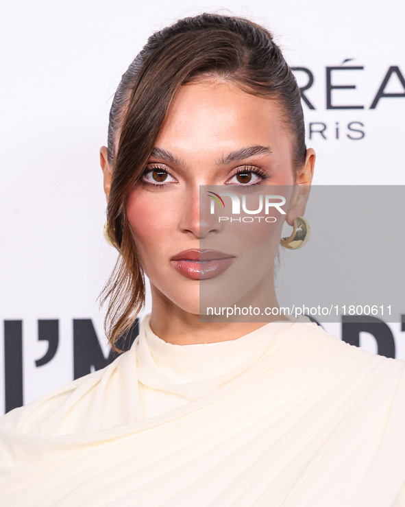 Kensington Tillo arrives at the 19th Annual L'Oreal Paris' Women Of Worth Celebration 2024 held at NeueHouse Hollywood on November 21, 2024...