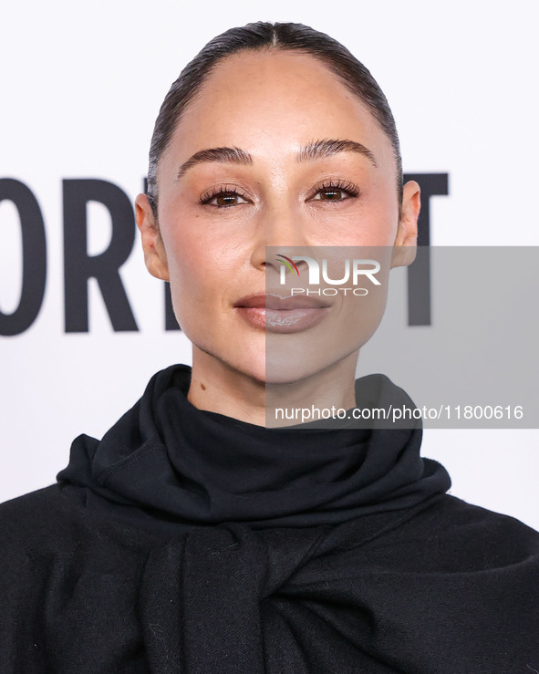 Cara Santana arrives at the 19th Annual L'Oreal Paris' Women Of Worth Celebration 2024 held at NeueHouse Hollywood on November 21, 2024 in H...