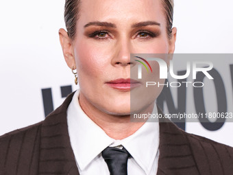 Ashlyn Harris arrives at the 19th Annual L'Oreal Paris' Women Of Worth Celebration 2024 held at NeueHouse Hollywood on November 21, 2024 in...