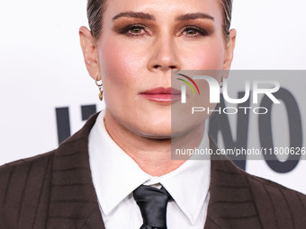 Ashlyn Harris arrives at the 19th Annual L'Oreal Paris' Women Of Worth Celebration 2024 held at NeueHouse Hollywood on November 21, 2024 in...