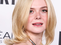 Elle Fanning arrives at the 19th Annual L'Oreal Paris' Women Of Worth Celebration 2024 held at NeueHouse Hollywood on November 21, 2024 in H...