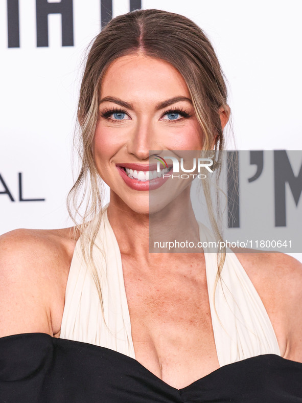 Stassi Schroeder arrives at the 19th Annual L'Oreal Paris' Women Of Worth Celebration 2024 held at NeueHouse Hollywood on November 21, 2024...