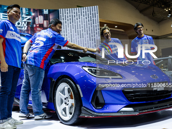 Ismail Ashlan, Marketing Communications Manager of Subaru Indonesia, Arie Christoper, Chief Operating Officer of Subaru Indonesia, CEO of Ga...