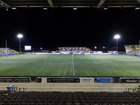 A general view of Kingston Park Stadium before the Premiership Cup Group A match between Newcastle Falcons and Sale FC at Kingston Park in N...