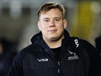 Freddie Lockwood of Newcastle Falcons is pictured before the Premiership Cup Group A match between Newcastle Falcons and Sale FC at Kingston...