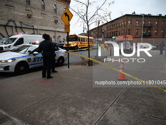 A 15-year-old boy was shot in the Bedford-Stuyvesant neighborhood of Brooklyn, New York, on November 22, 2024. The incident occurred at appr...