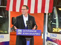 Governor Josh Shapiro announces the allocation of $153 million to divert the imminent proposed fair modification for sustaining the nation's...