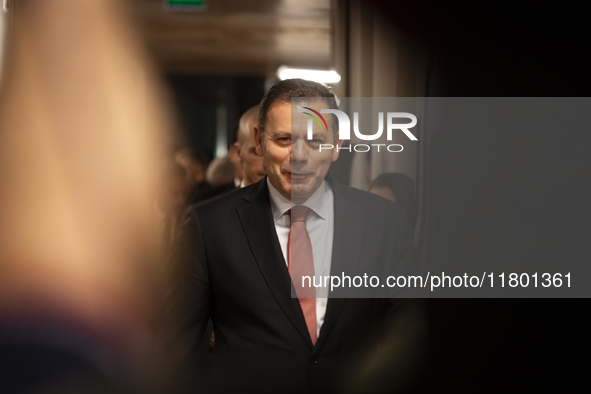 Prime Minister Luis Montenegro inaugurates the Prof. Dr. Jayme Rios Souza Stadium, University Stadium of Porto, in Campo Alegre, Porto, on N...