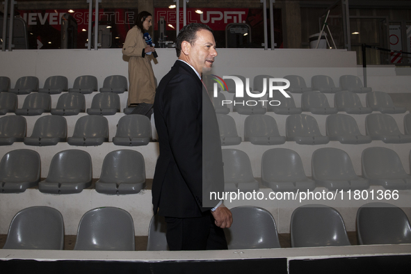 Prime Minister Luis Montenegro inaugurates the Prof. Dr. Jayme Rios Souza Stadium, University Stadium of Porto, in Campo Alegre, Porto, on N...