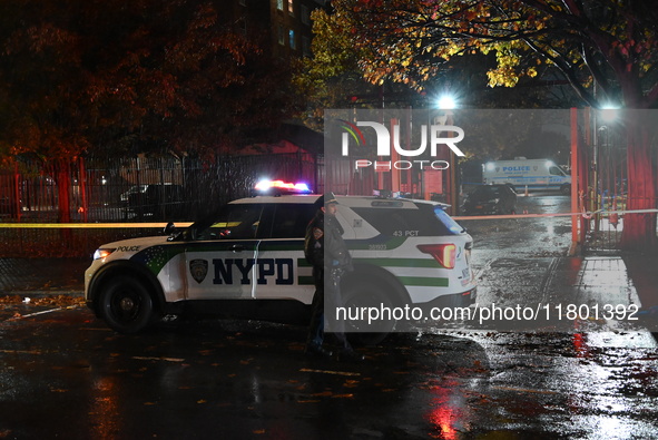 A police-involved shooting occurs in the Soundview section of Bronx, New York, United States, on November 22, 2024. At approximately 3:10 PM...