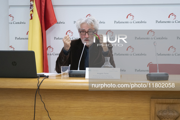 Professor Angelo Torre, a professor of modern history at the University of Eastern Piedmont in Italy, delivers the closing lecture of the 3r...