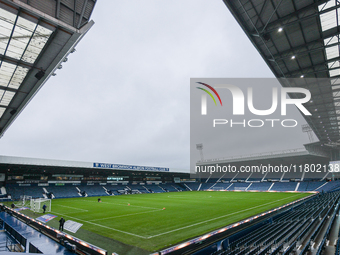 A general view of the ground ahead of the Sky Bet Championship match between West Bromwich Albion and Norwich City at The Hawthorns in West...