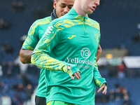 Kellen Fisher of Norwich City warms up during the Sky Bet Championship match between West Bromwich Albion and Norwich City at The Hawthorns...