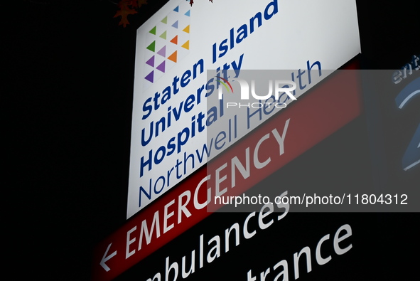 A 21-year-old man is slashed and punched by an unidentified suspect at Staten Island University Hospital Northwell Health in Staten Island,...