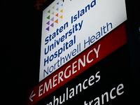 A 21-year-old man is slashed and punched by an unidentified suspect at Staten Island University Hospital Northwell Health in Staten Island,...