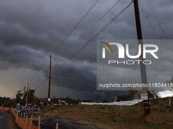 An atmospheric river brings rain and flooding to Northern California. (