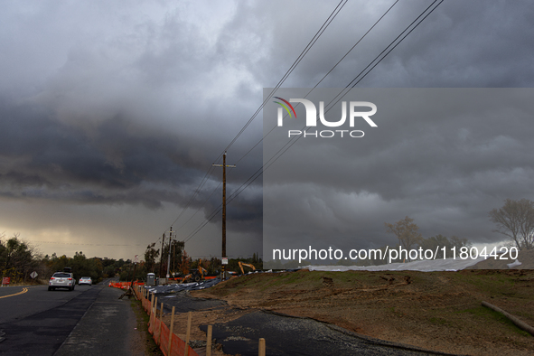 An atmospheric river brings rain and flooding to Northern California. 