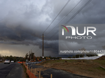 An atmospheric river brings rain and flooding to Northern California. (