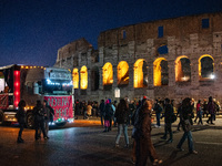 The ''Non Una Di Meno'' movement holds a demonstration named ''disarm the patriarchy'' in Rome, Italy, on November 23, 2024. Thousands of pe...