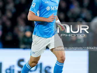 Alessandro Buongiorno of SSC Napoli during the serie Serie A Enilive match between SSC Napoli and AS Roma at Stadio Diego Armando Maradona o...