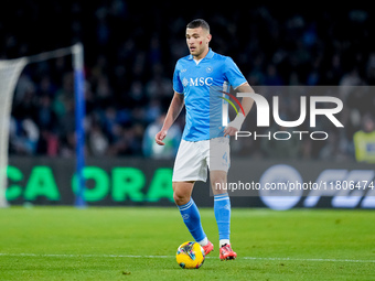 Alessandro Buongiorno of SSC Napoli during the serie Serie A Enilive match between SSC Napoli and AS Roma at Stadio Diego Armando Maradona o...